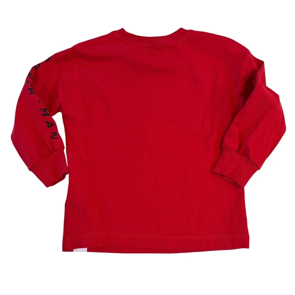 Baby Gap Red Marvel Spider Man‎ Long Sleeve T Shirt Top 2T Toddler Spiderman